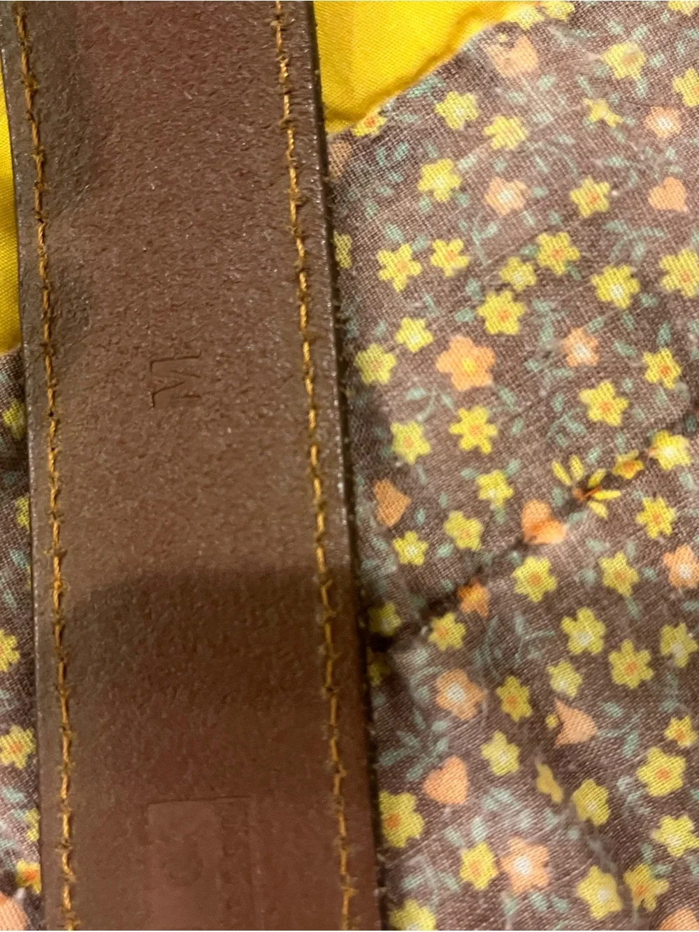 Relic Brown Genuine Leather Belt